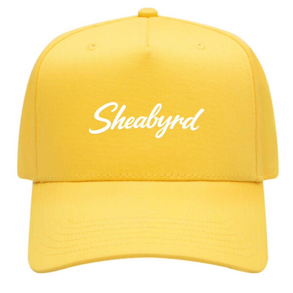 Sheabyrd Essentials Hat | Snapback Structured Front 5 panel cap | Sheabyrd Design Lab