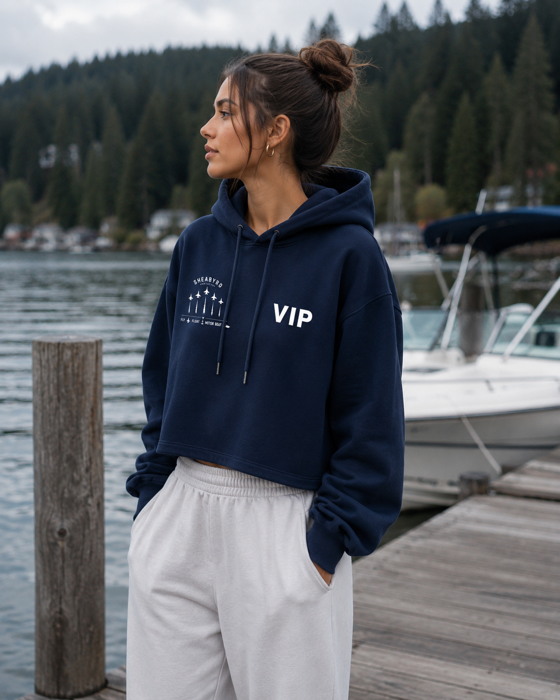 VIP | Do Better Cropped Hoodies | Premium 100% cotton | Sheabyrd Design Lab Collab
