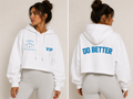 VIP | Do Better Cropped Hoodies | Premium 100% cotton | Sheabyrd Design Lab Collab