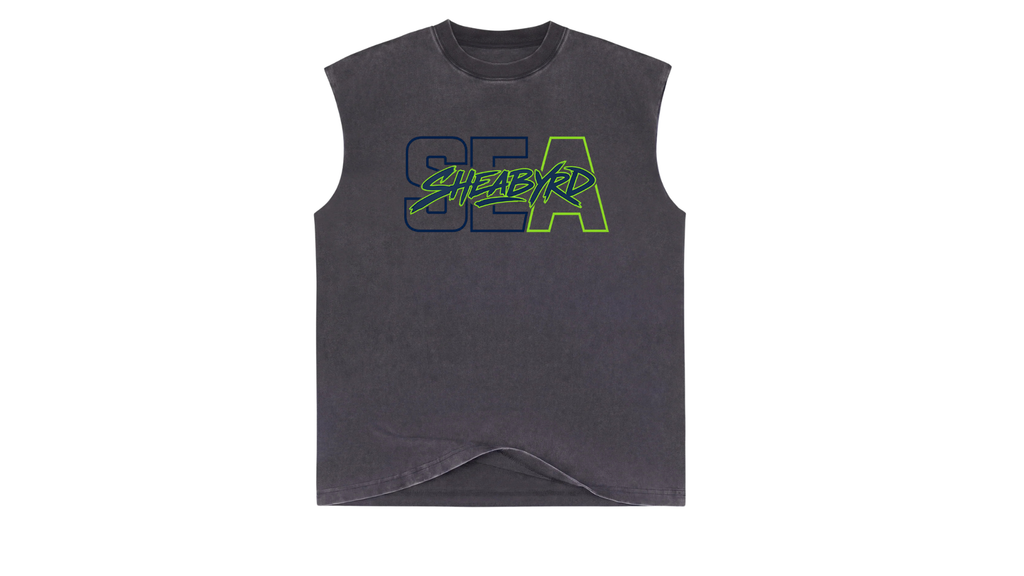 SEA Oversized Cut-Off Tank | Premium Sleeveless Streetwear Tee