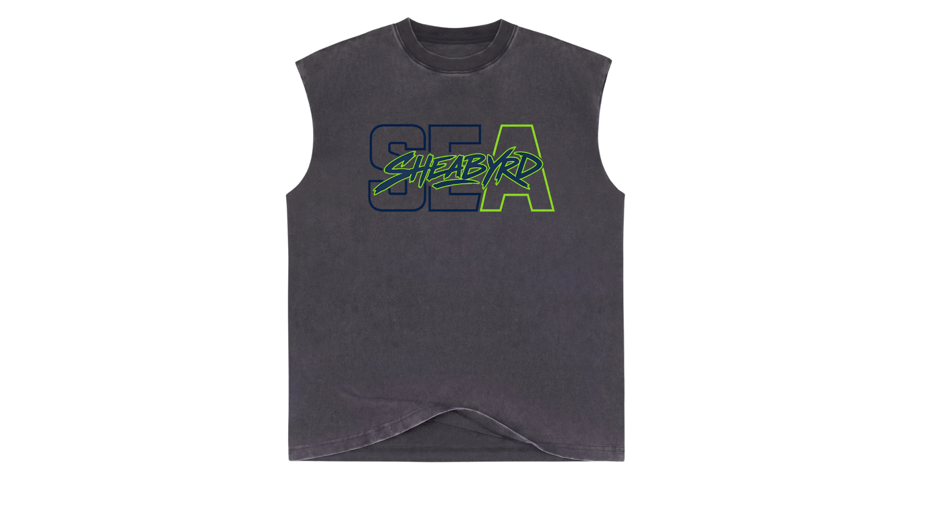 SEA Oversized Cut-Off Tank | Premium Sleeveless Streetwear Tee