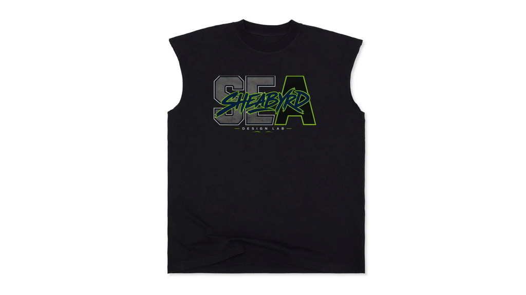 SEA Oversized Cut-Off Tank | Premium Sleeveless Streetwear Tee