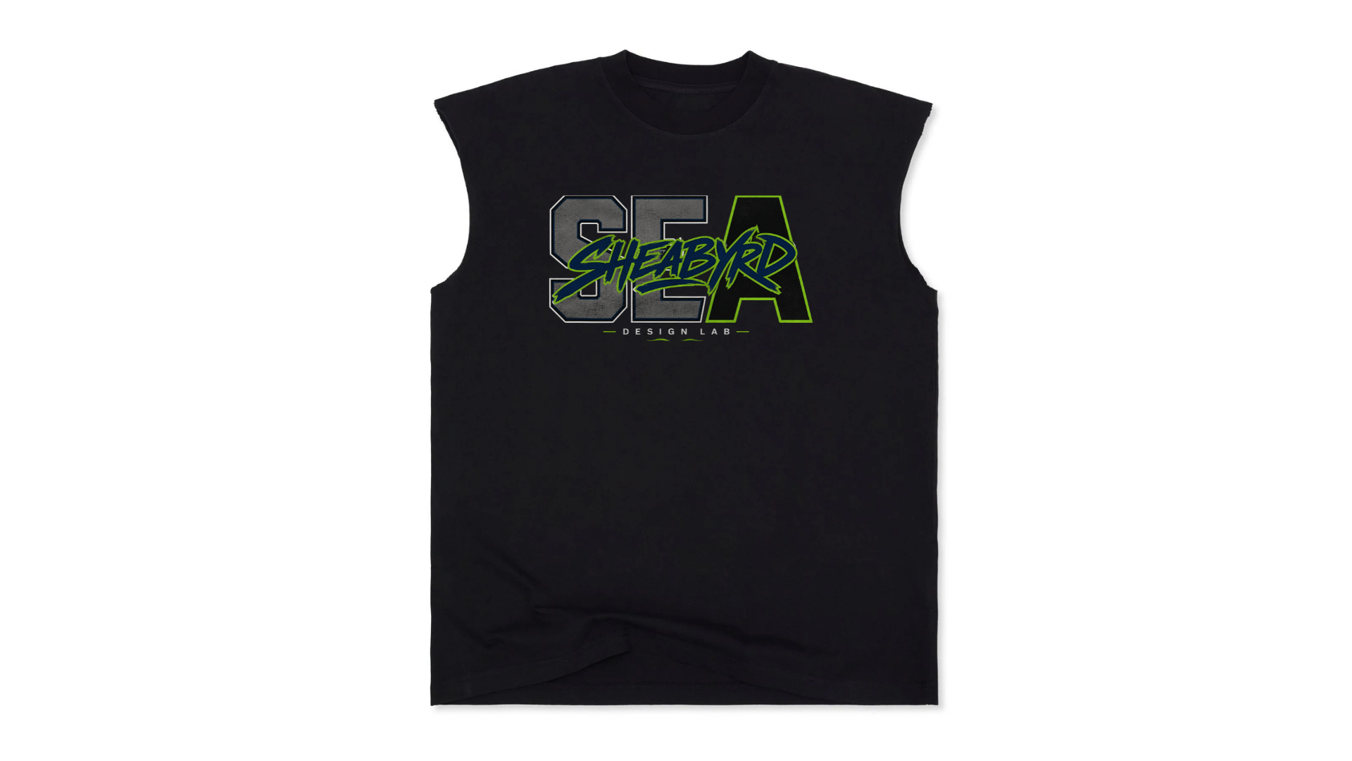 SEA Oversized Cut-Off Tank | Premium Sleeveless Streetwear Tee