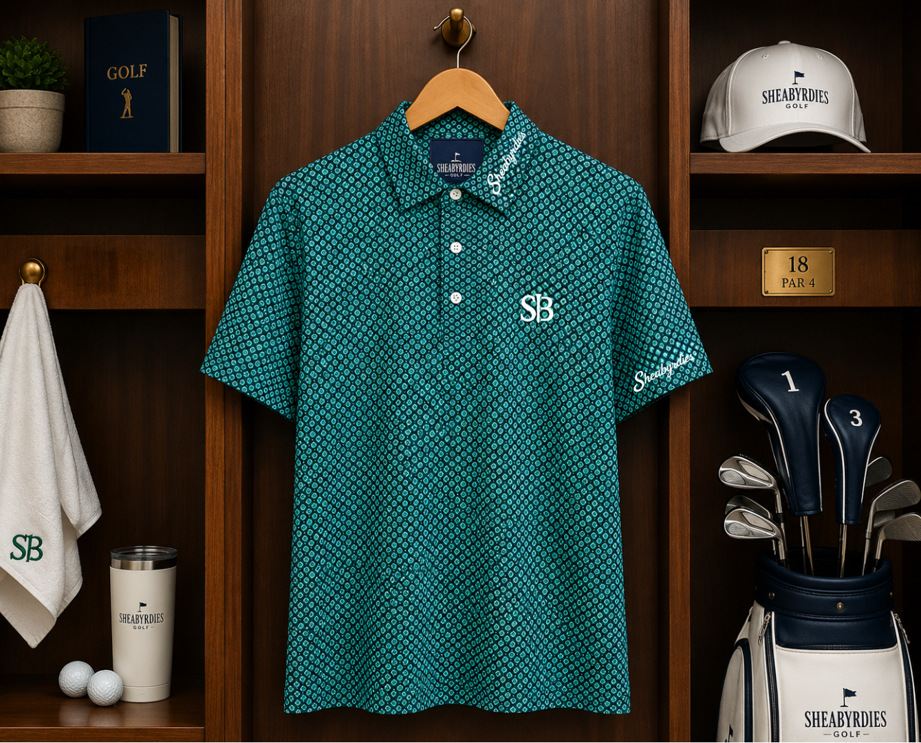 Sheabyrdies Premium Golf Polo (PREORDER) I Premium Material Structured Collared Polo