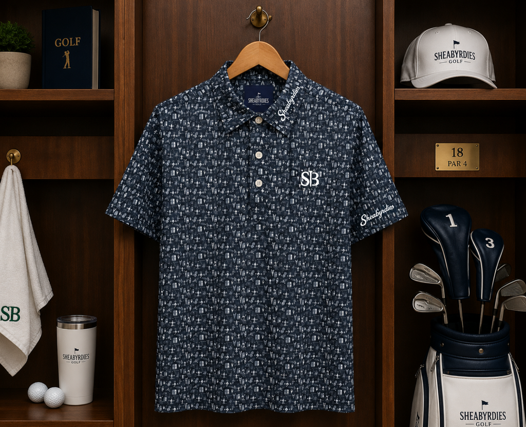 Sheabyrdies Premium Golf Polo (PREORDER) I Premium Material Structured Collared Polo