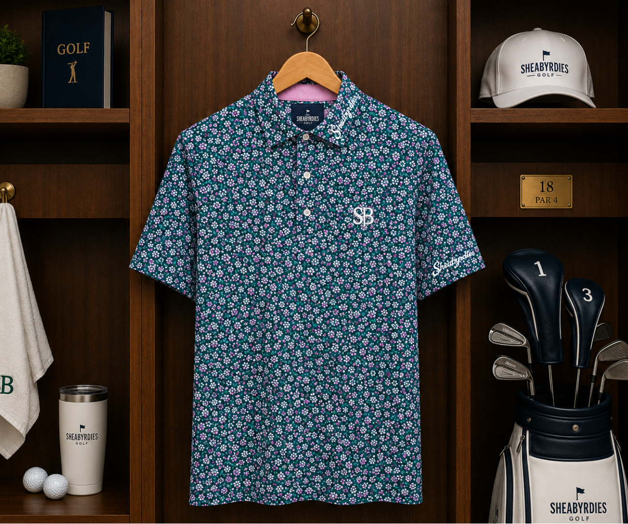 Sheabyrdies Premium Golf Polo (PREORDER) I Premium Material Structured Collared Polo