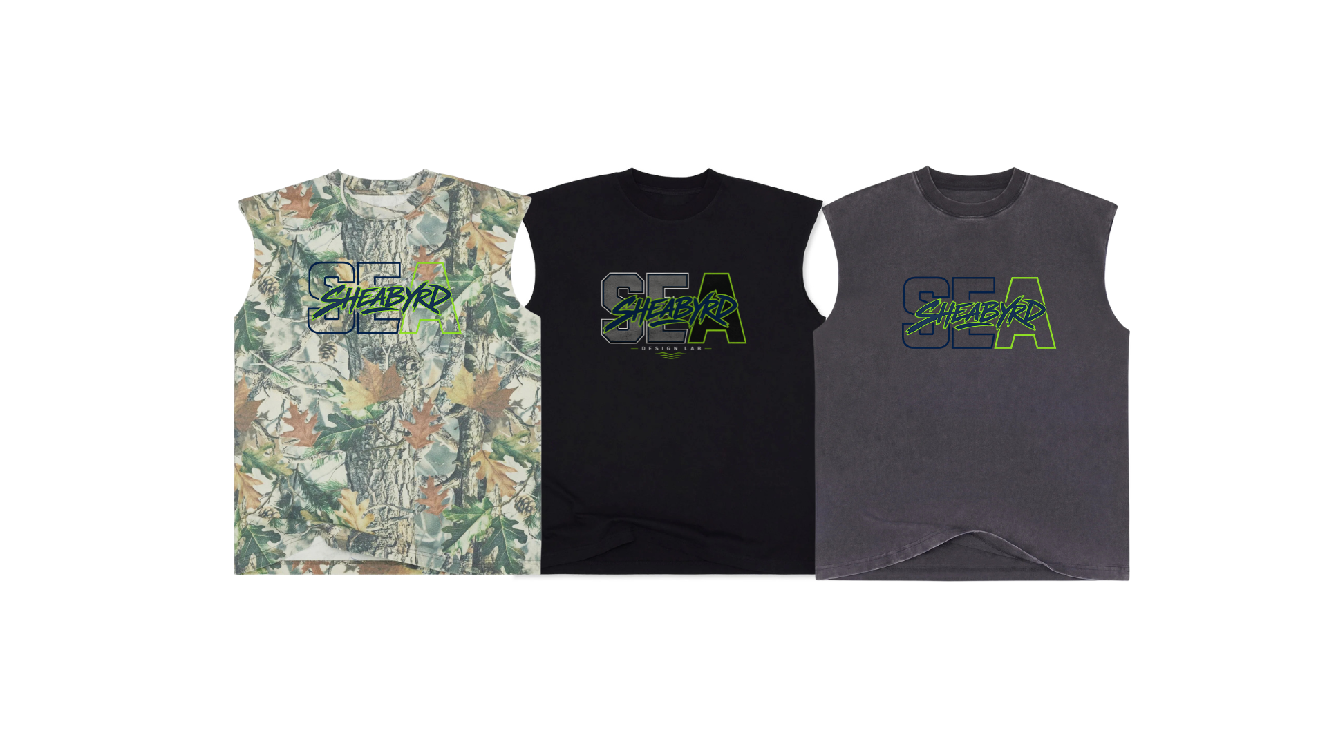 SEA Oversized Cut-Off Tank | Premium Sleeveless Streetwear Tee