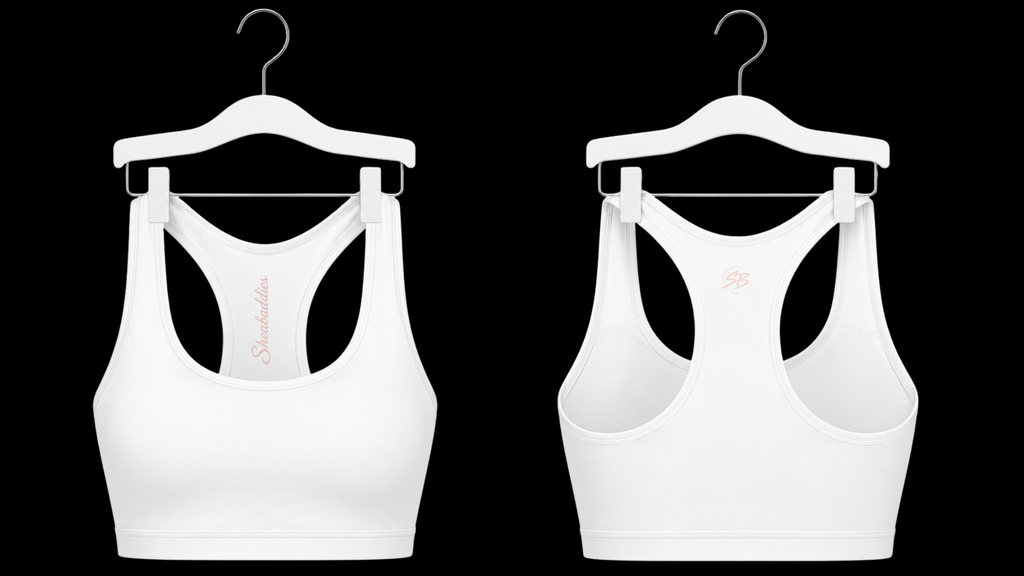 Sheabaddies Racerback Sports Bra | Sheabyrd Design Lab