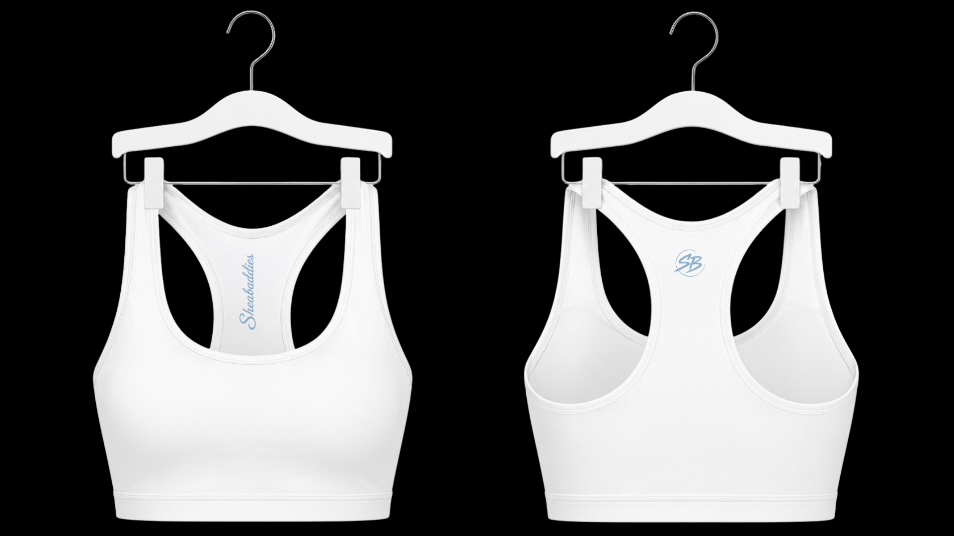 Sheabaddies Racerback Sports Bra | Sheabyrd Design Lab