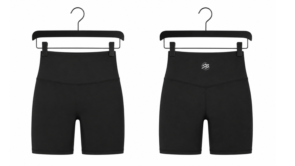 Sheabaddies High Waisted Biker Shorts| Sheabyrd Design Lab