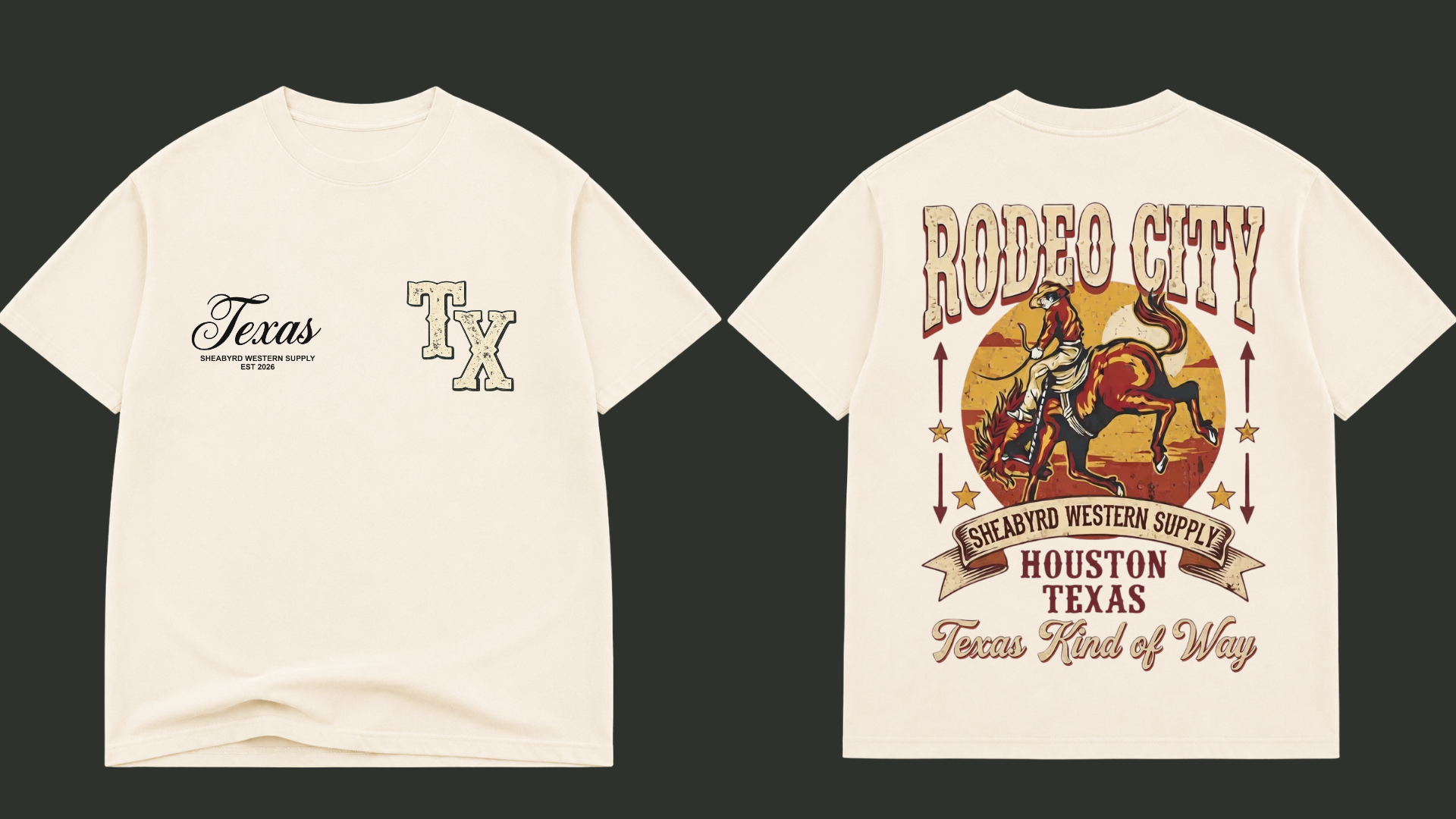 Sheabyrd Western Supply Tees