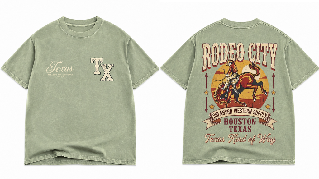 Sheabyrd Western Supply Matcha Tee