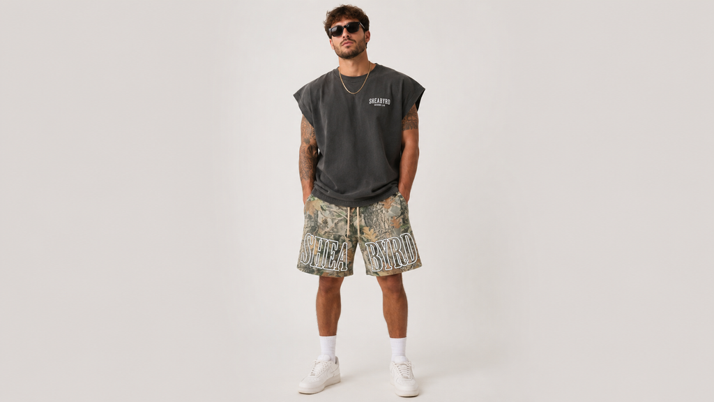 Sheabyrd Design Lab Oversized Fleece Shorts | Premium Heavyweight Streetwear